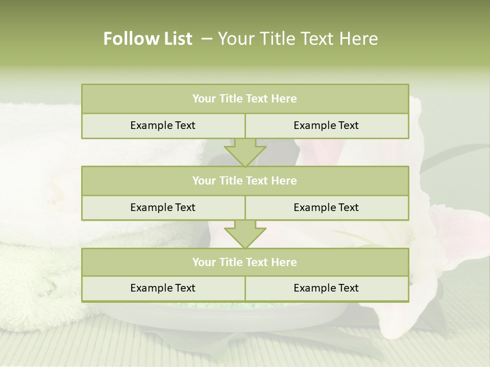 Home Healthy Cosmetics PowerPoint Template