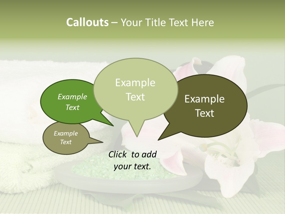 Home Healthy Cosmetics PowerPoint Template