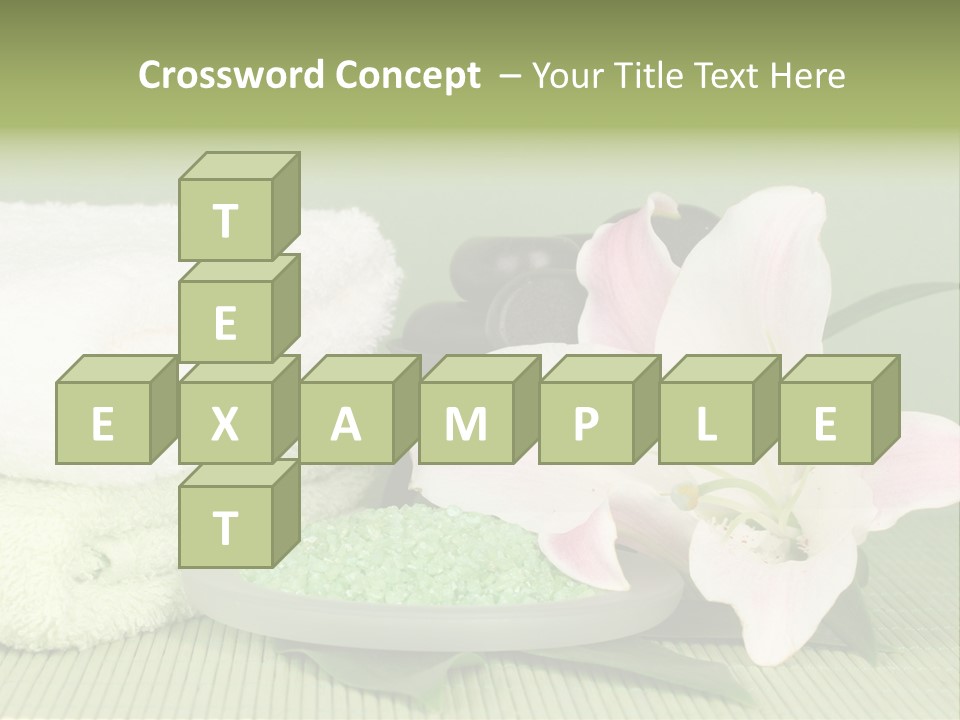 Home Healthy Cosmetics PowerPoint Template