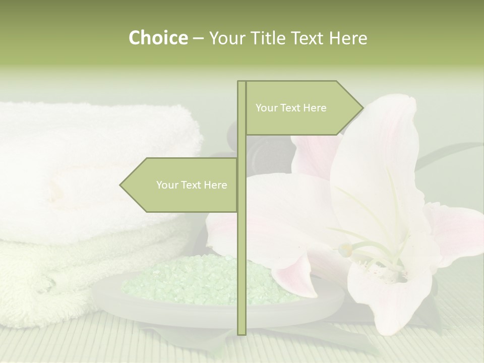 Home Healthy Cosmetics PowerPoint Template