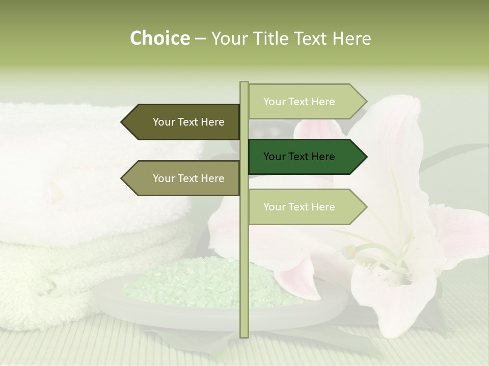 Home Healthy Cosmetics PowerPoint Template