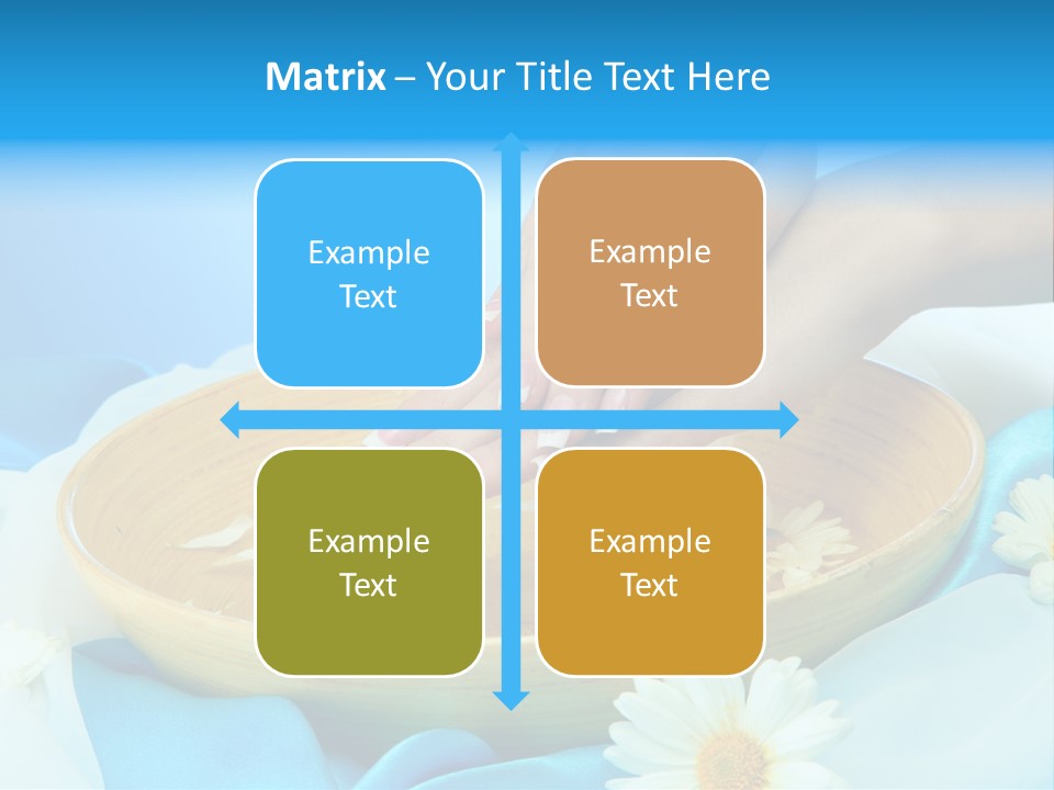 Petal Salon Wet PowerPoint Template