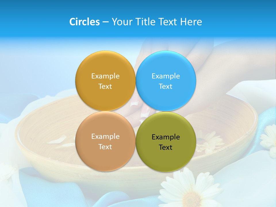 Petal Salon Wet PowerPoint Template