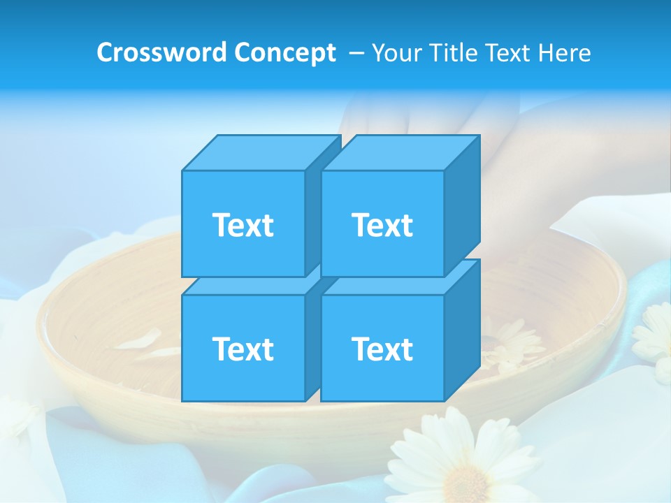 Petal Salon Wet PowerPoint Template