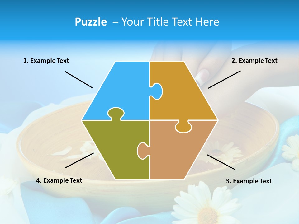 Petal Salon Wet PowerPoint Template