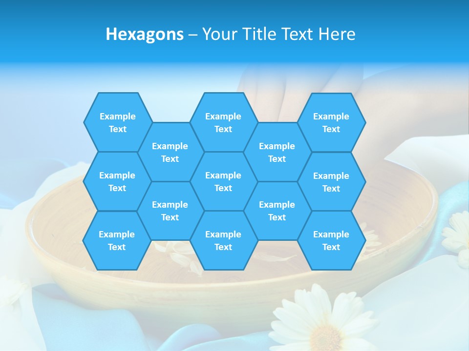 Petal Salon Wet PowerPoint Template