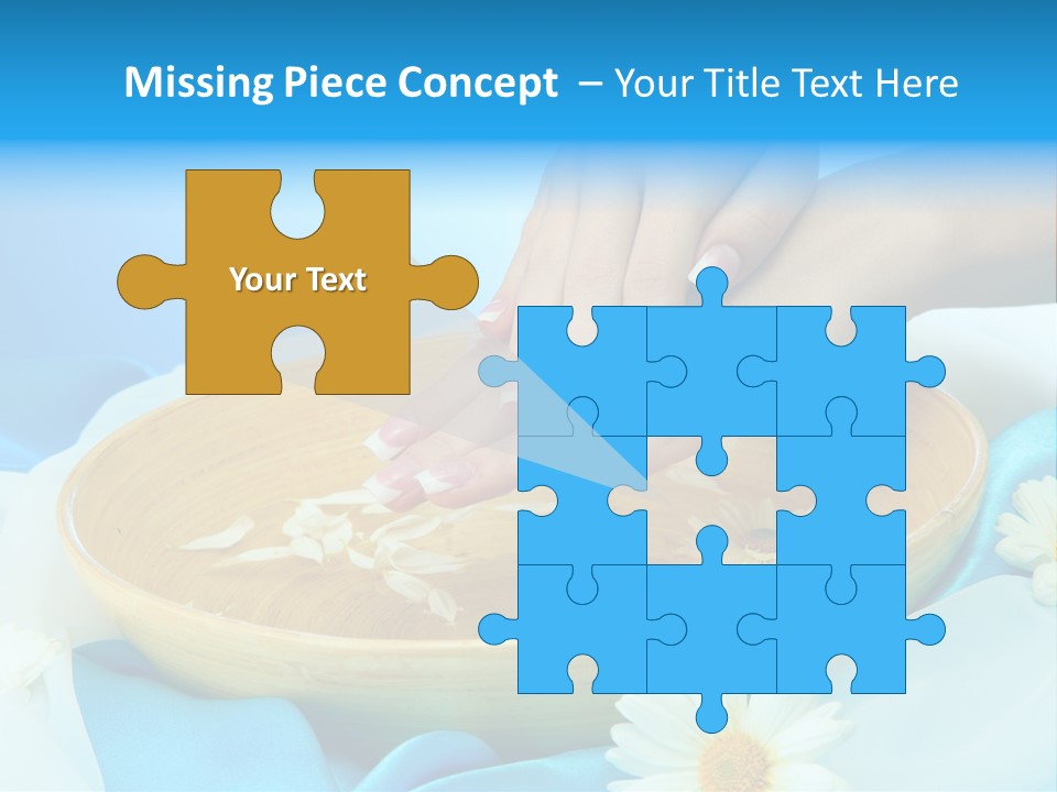 Petal Salon Wet PowerPoint Template