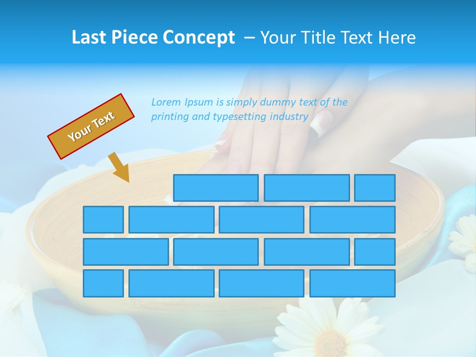 Petal Salon Wet PowerPoint Template