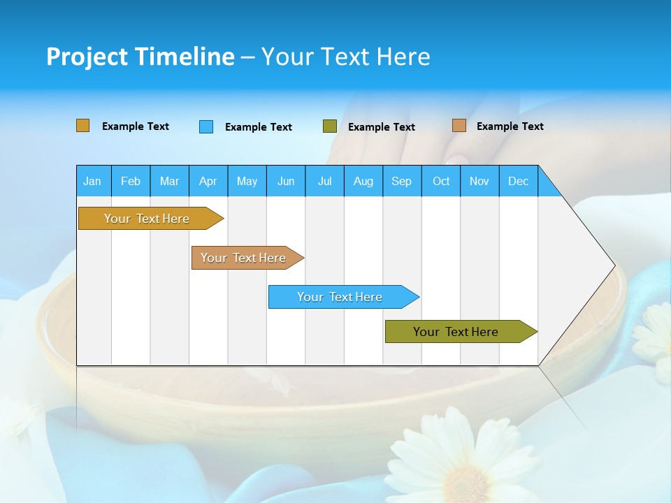 Petal Salon Wet PowerPoint Template