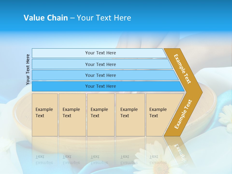 Petal Salon Wet PowerPoint Template
