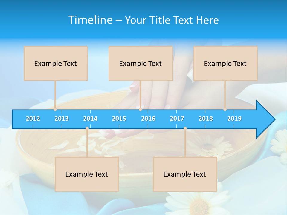 Petal Salon Wet PowerPoint Template
