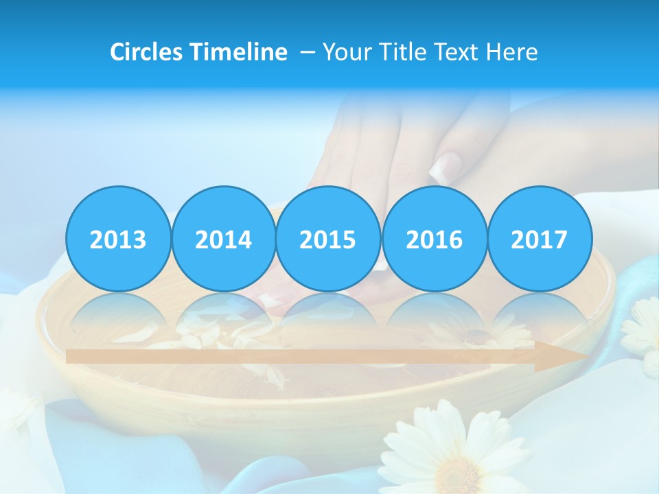 Petal Salon Wet PowerPoint Template