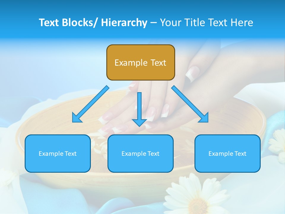 Petal Salon Wet PowerPoint Template