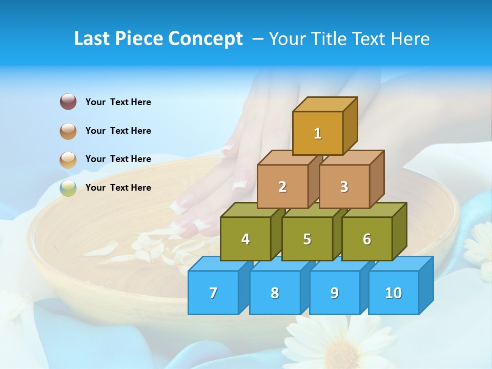 Petal Salon Wet PowerPoint Template