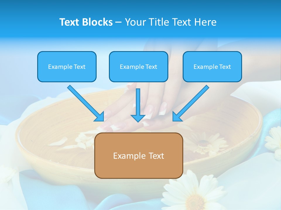 Petal Salon Wet PowerPoint Template