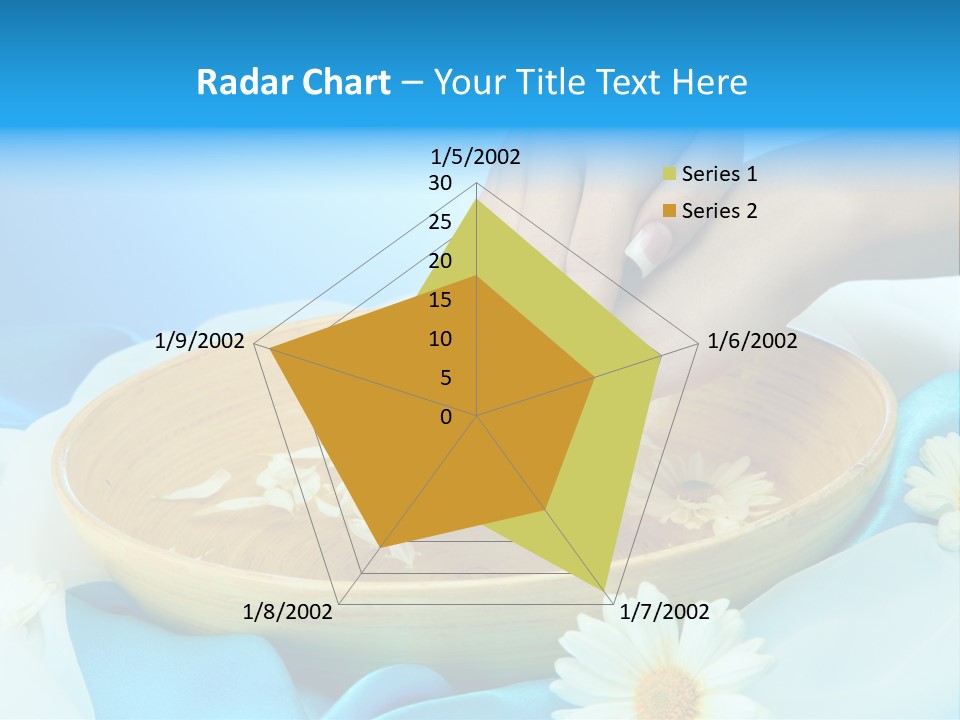 Petal Salon Wet PowerPoint Template