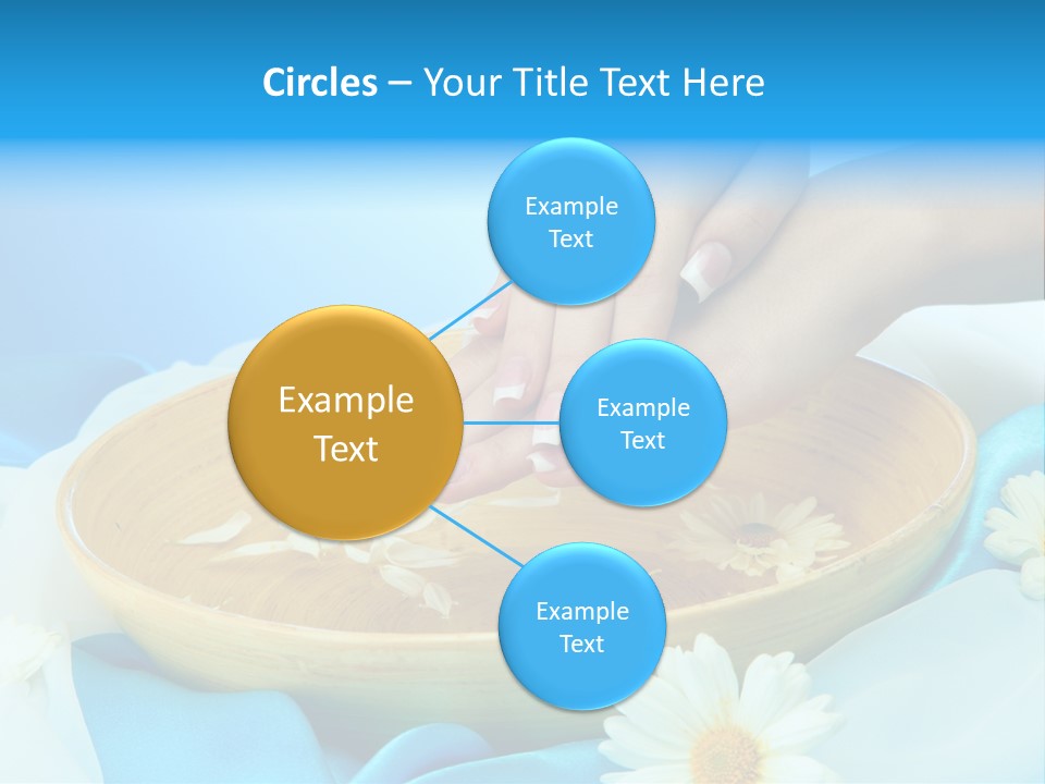 Petal Salon Wet PowerPoint Template