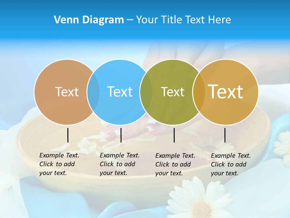 Petal Salon Wet PowerPoint Template