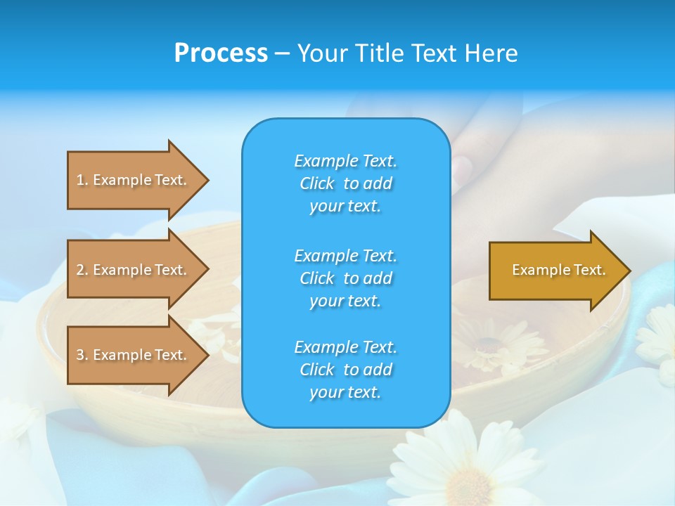 Petal Salon Wet PowerPoint Template