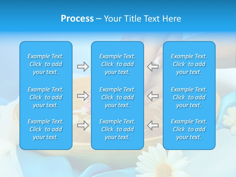 Petal Salon Wet PowerPoint Template