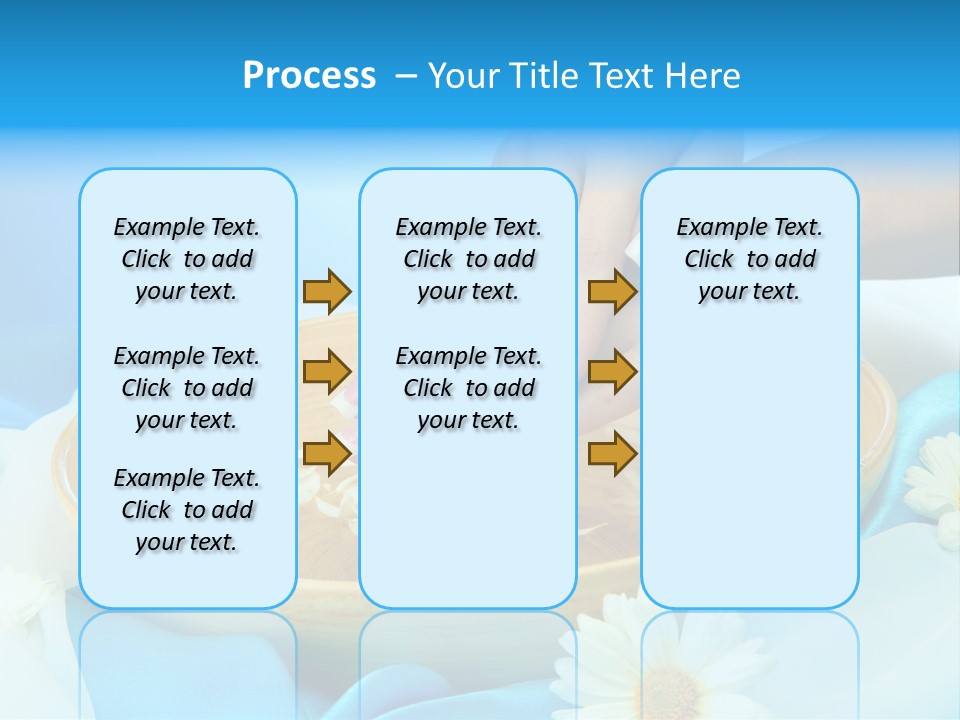 Petal Salon Wet PowerPoint Template