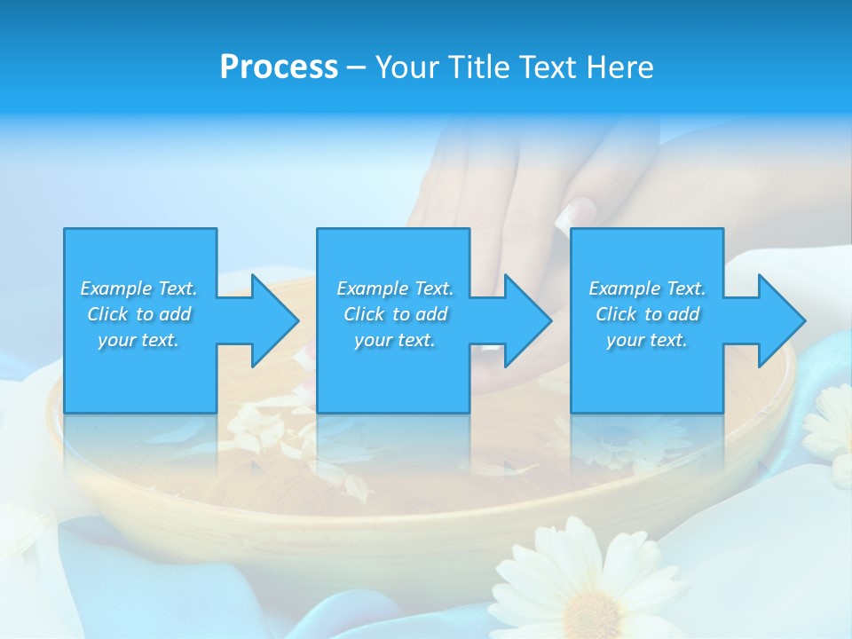 Petal Salon Wet PowerPoint Template