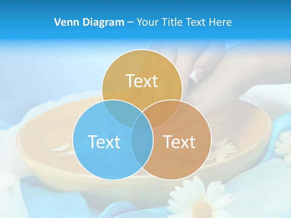 Petal Salon Wet PowerPoint Template