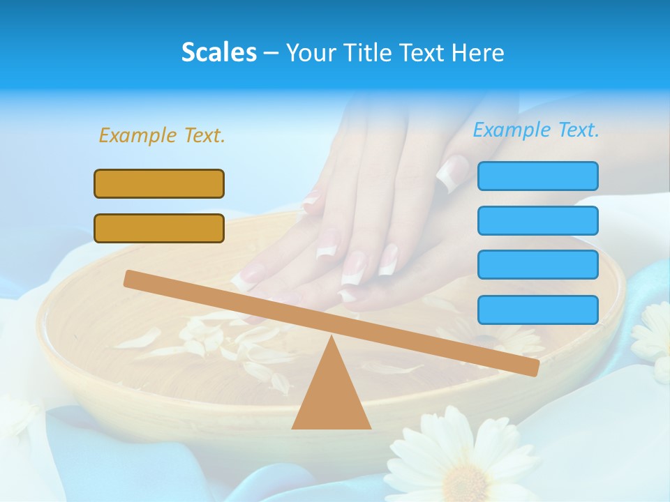 Petal Salon Wet PowerPoint Template