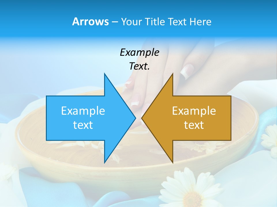 Petal Salon Wet PowerPoint Template