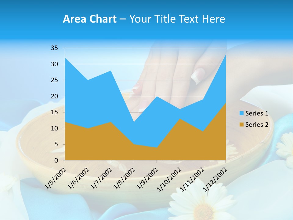 Petal Salon Wet PowerPoint Template