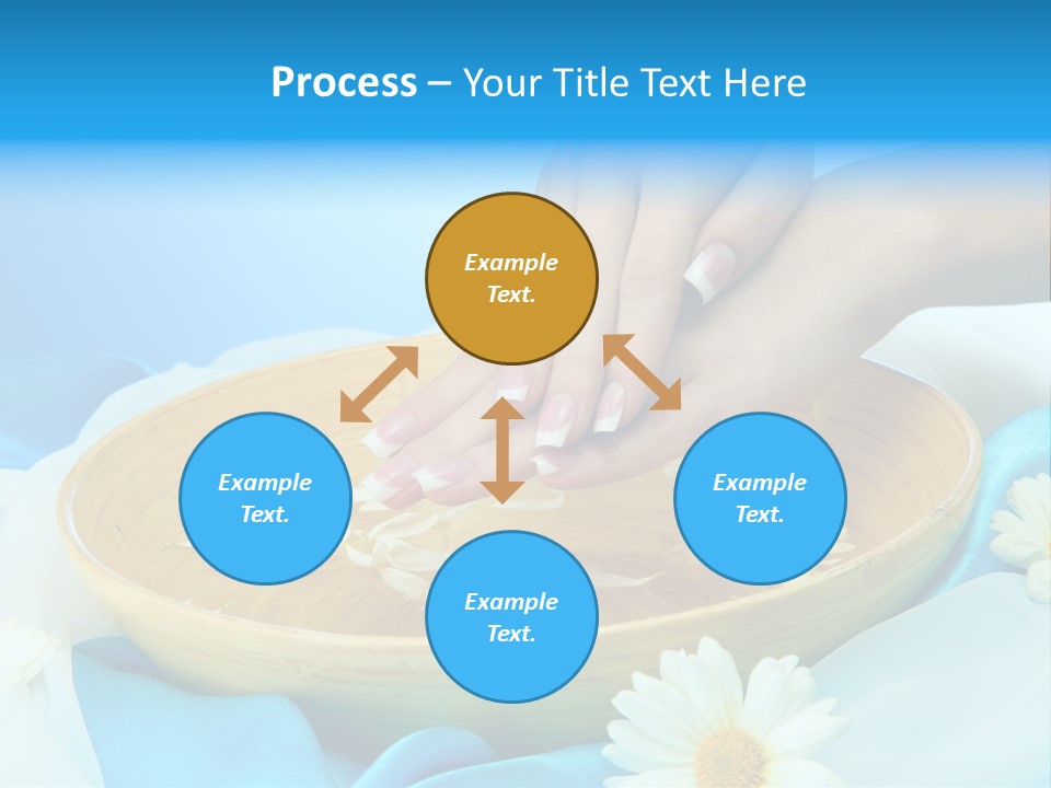 Petal Salon Wet PowerPoint Template