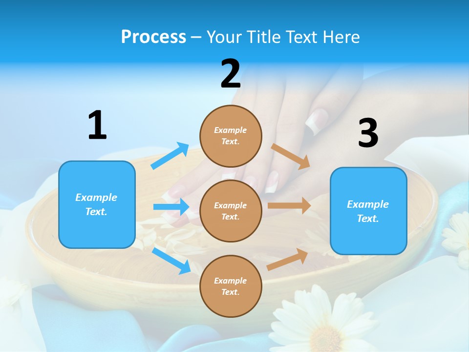 Petal Salon Wet PowerPoint Template