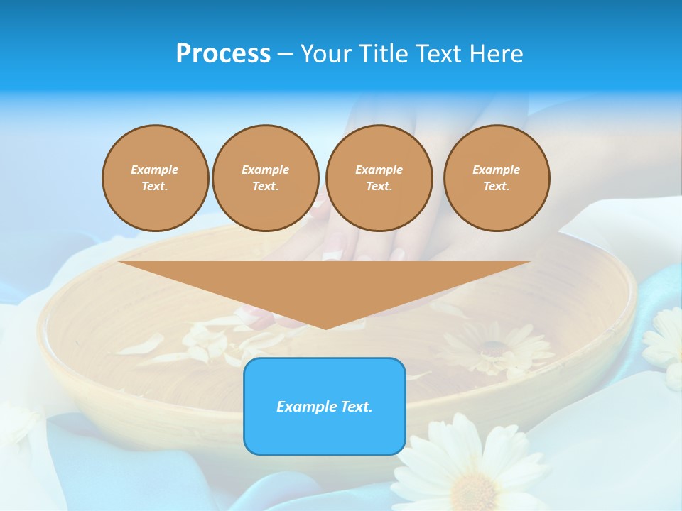 Petal Salon Wet PowerPoint Template
