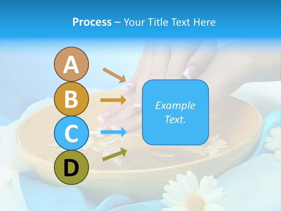 Petal Salon Wet PowerPoint Template