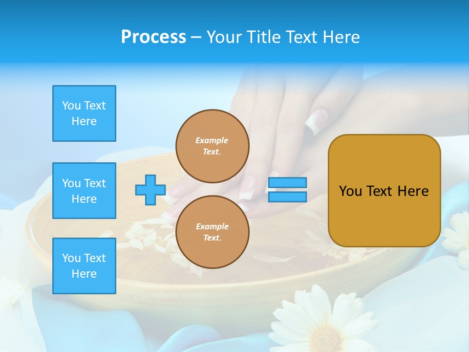 Petal Salon Wet PowerPoint Template