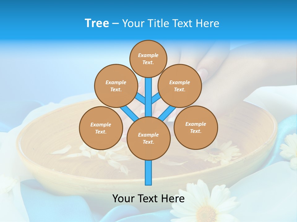 Petal Salon Wet PowerPoint Template