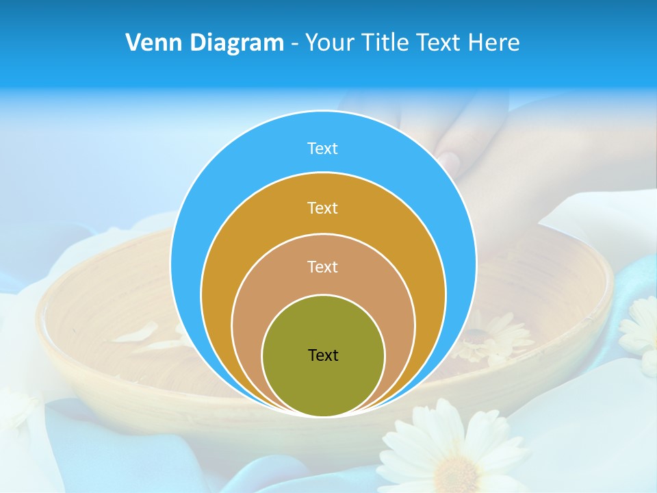Petal Salon Wet PowerPoint Template
