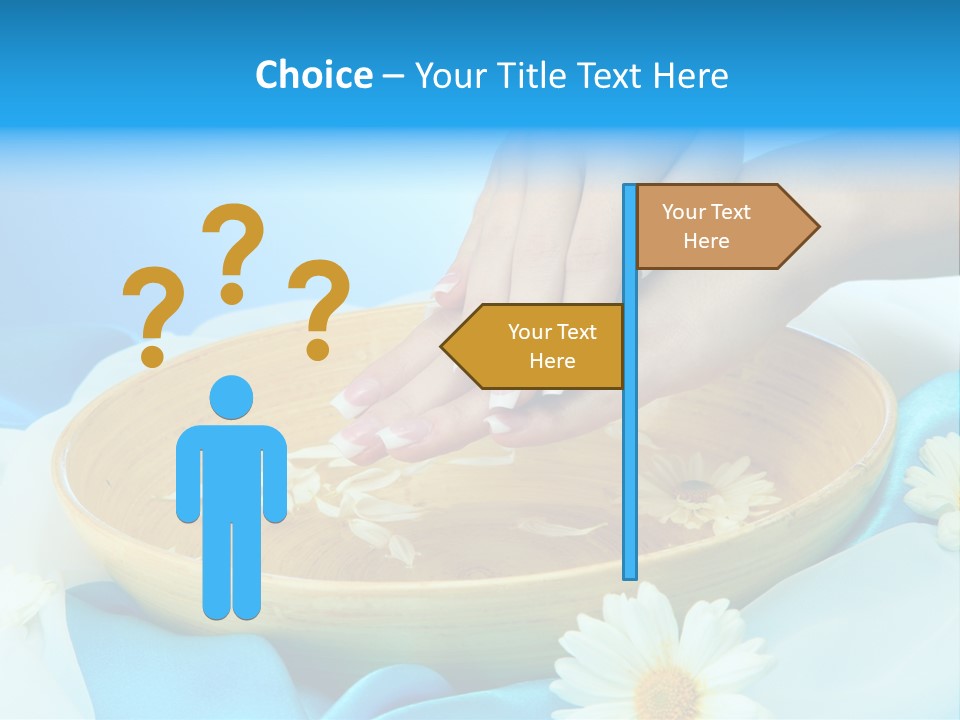 Petal Salon Wet PowerPoint Template