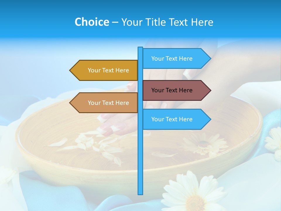 Petal Salon Wet PowerPoint Template