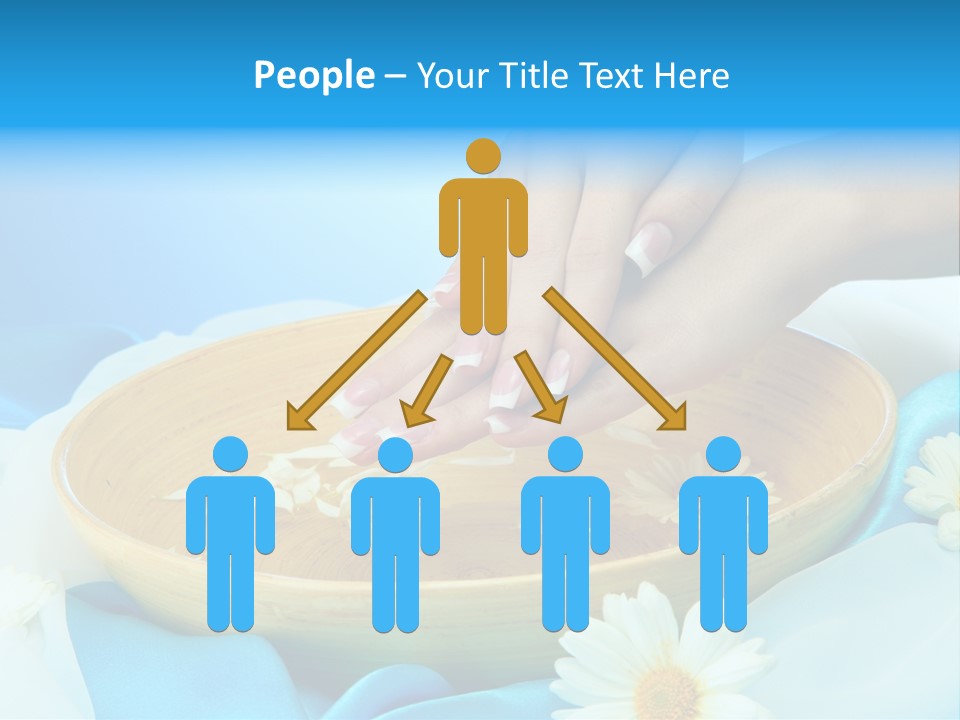 Petal Salon Wet PowerPoint Template