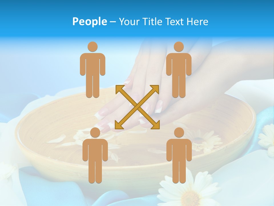 Petal Salon Wet PowerPoint Template