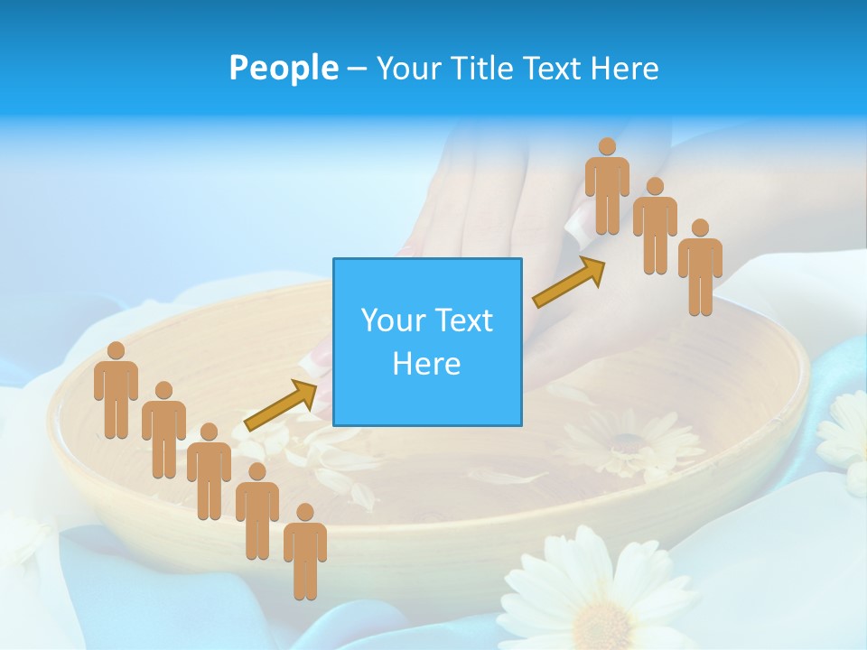 Petal Salon Wet PowerPoint Template