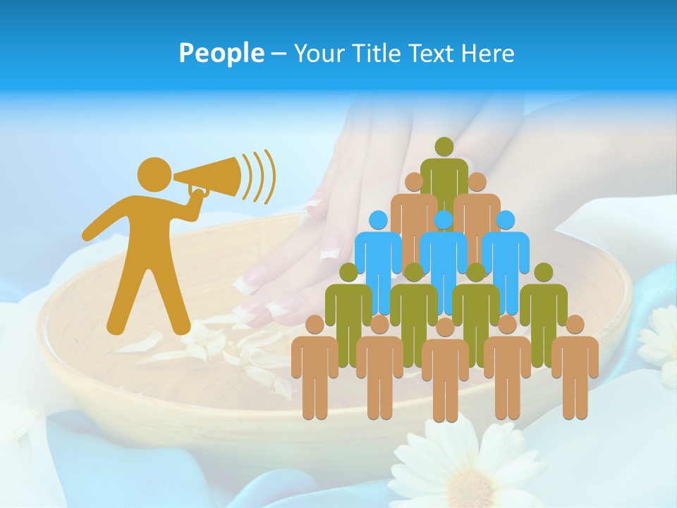 Petal Salon Wet PowerPoint Template