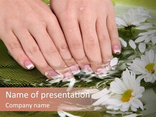 Delicate Treatment Massage PowerPoint Template