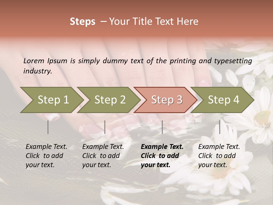 Delicate Treatment Massage PowerPoint Template