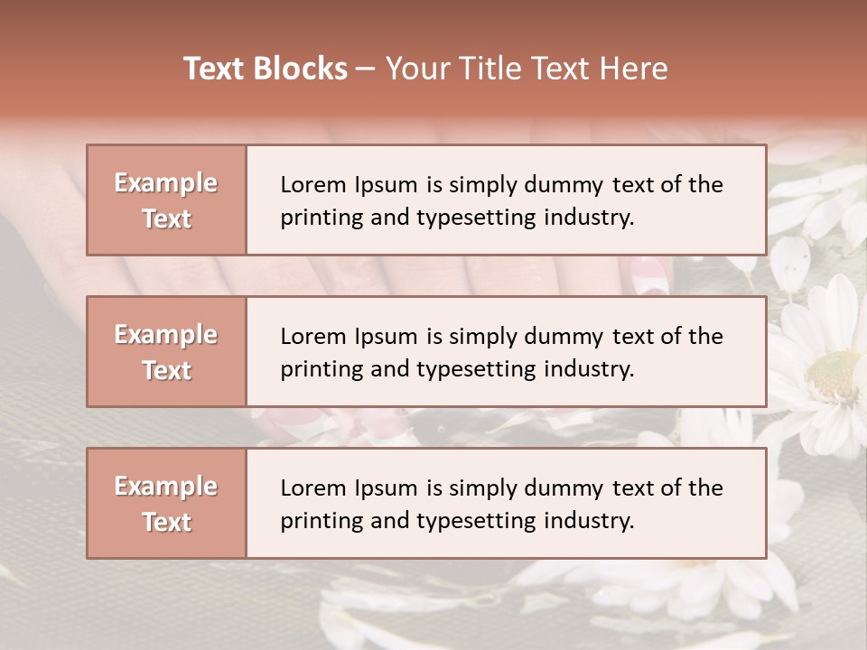 Delicate Treatment Massage PowerPoint Template