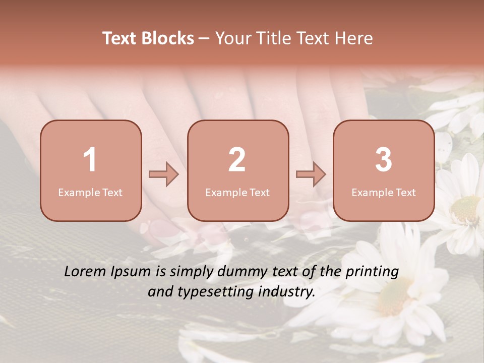 Delicate Treatment Massage PowerPoint Template