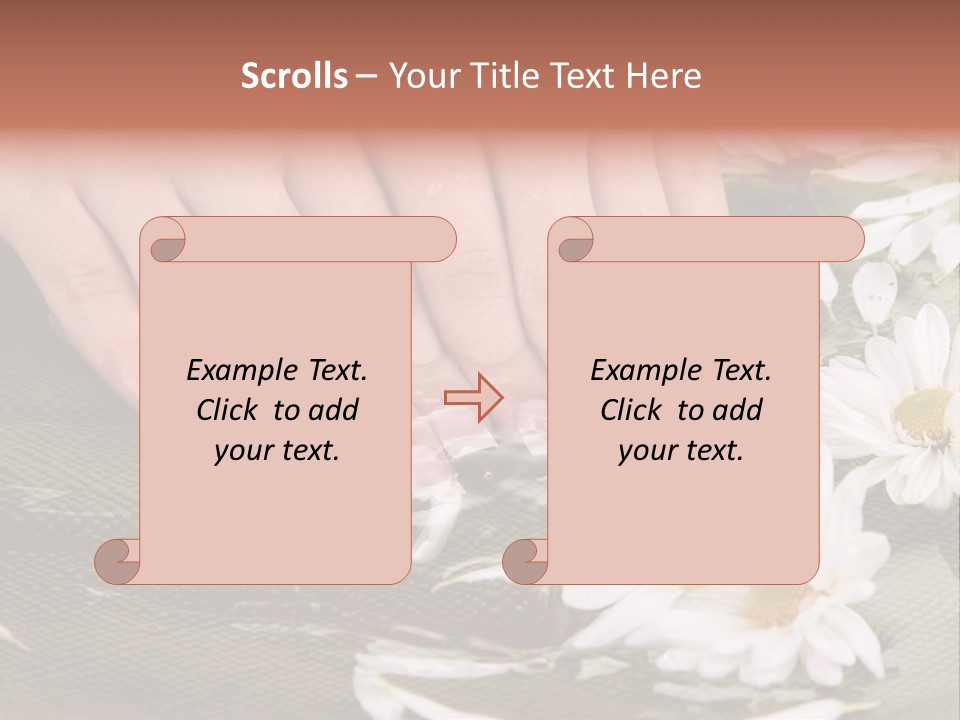 Delicate Treatment Massage PowerPoint Template