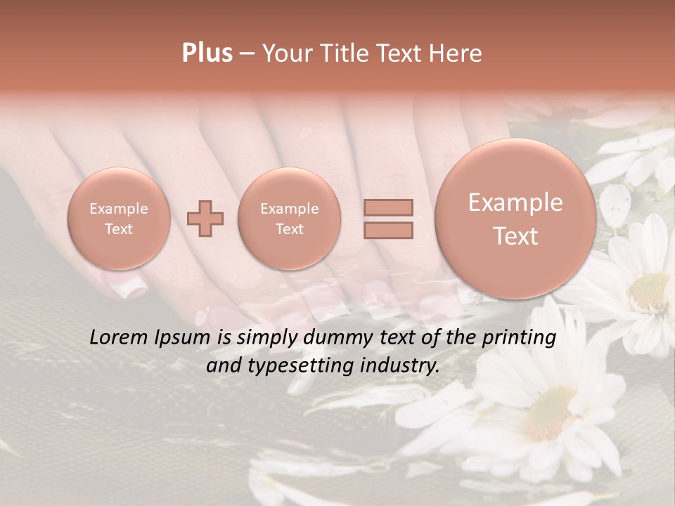 Delicate Treatment Massage PowerPoint Template