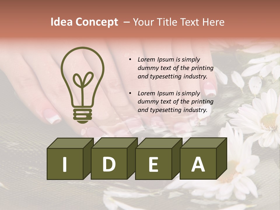 Delicate Treatment Massage PowerPoint Template